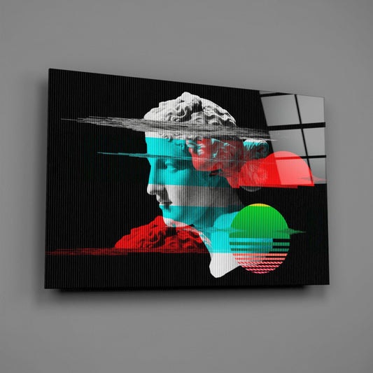 Abstract Art Glass Wall Art