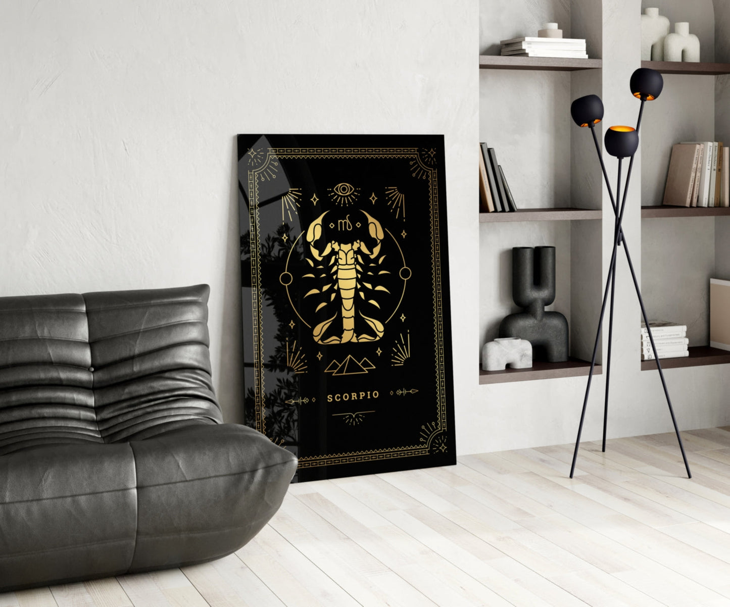 Cancer Glass Wall Art