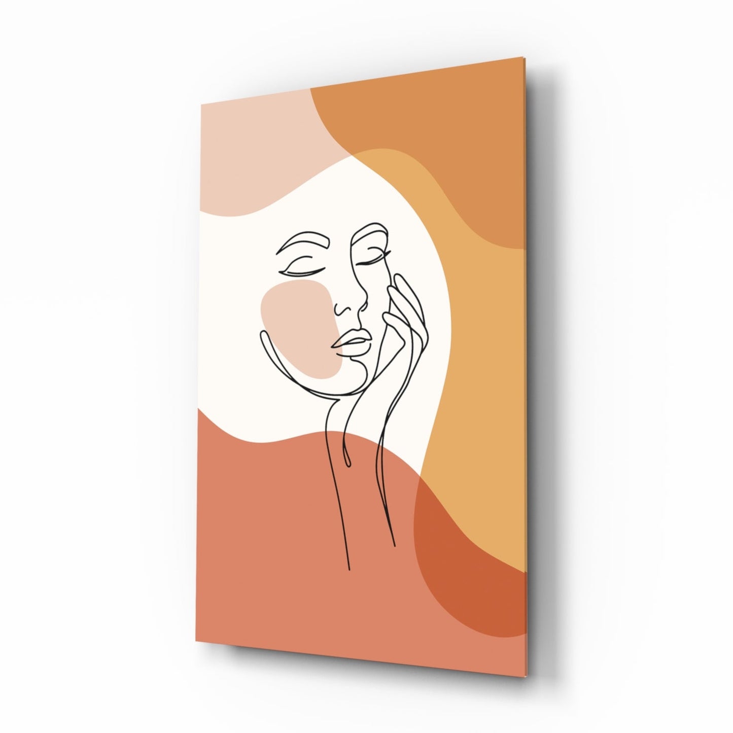 Woman's Art Glass Wall Art