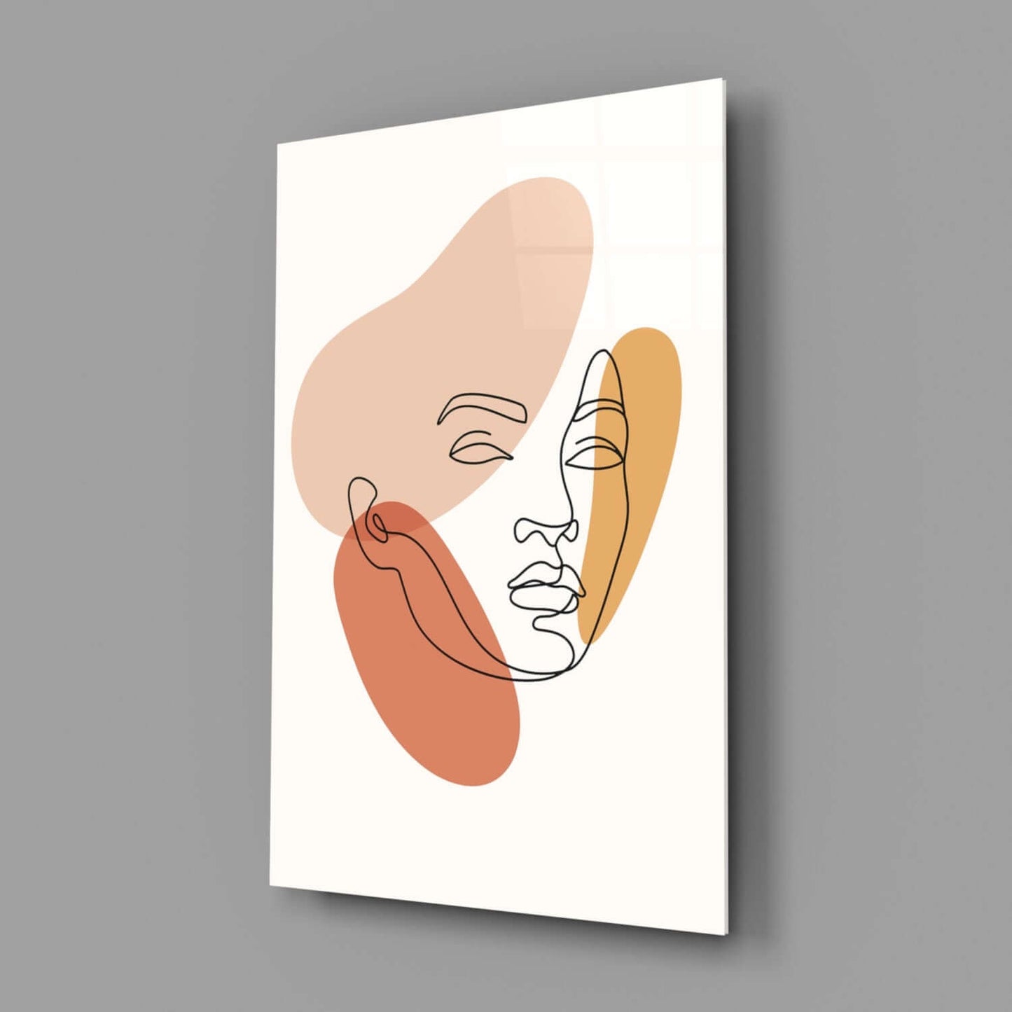 Woman's Art Glass Wall Art