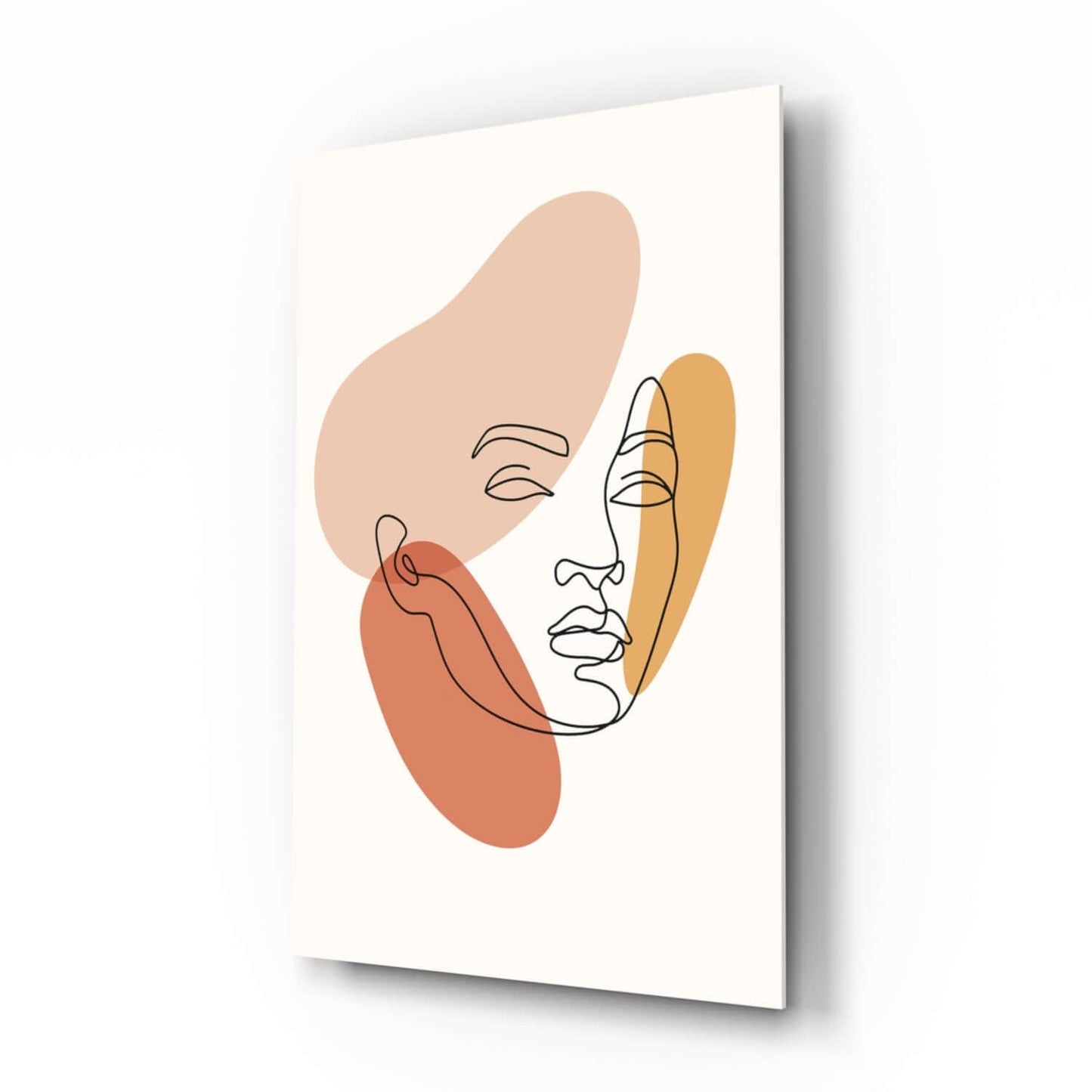 Woman's Art Glass Wall Art
