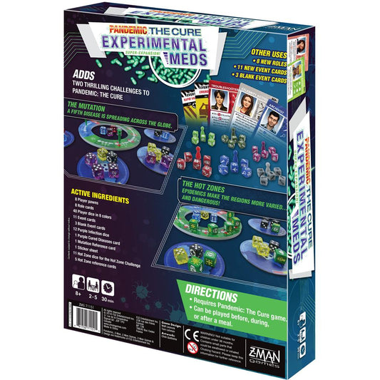 Pandemic: The Cure Experimental Meds