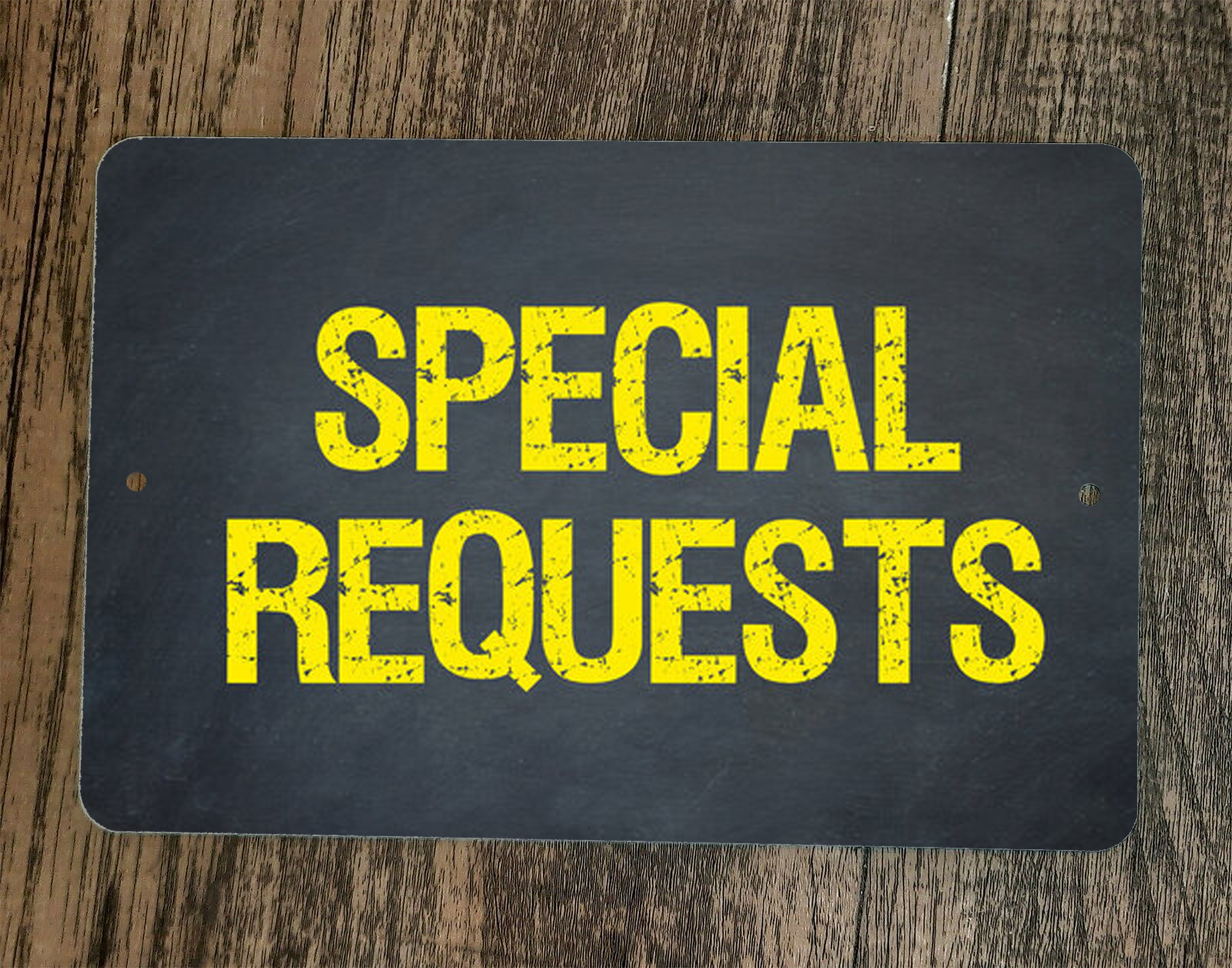Special Request Custom 8x12 or 4x12 Personalized Signs – Sign Junky