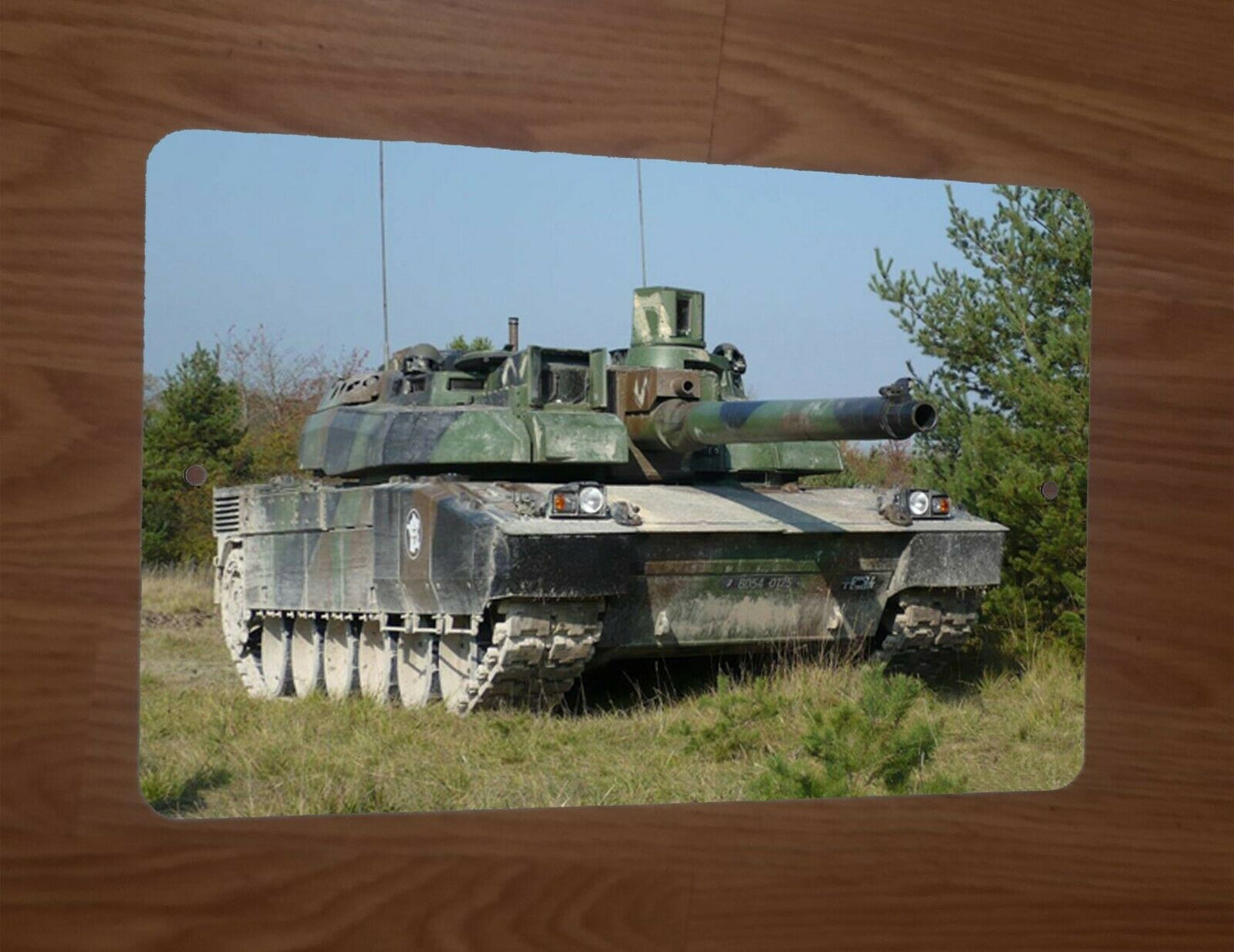 K2 Black Panther South Korea Military Main Battle Tank 8x12 Metal Wall Sign