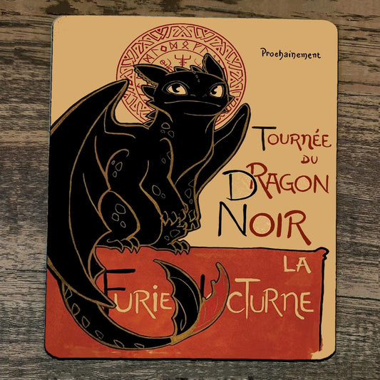 Mouse Pad Le Dragon Noir Train Your