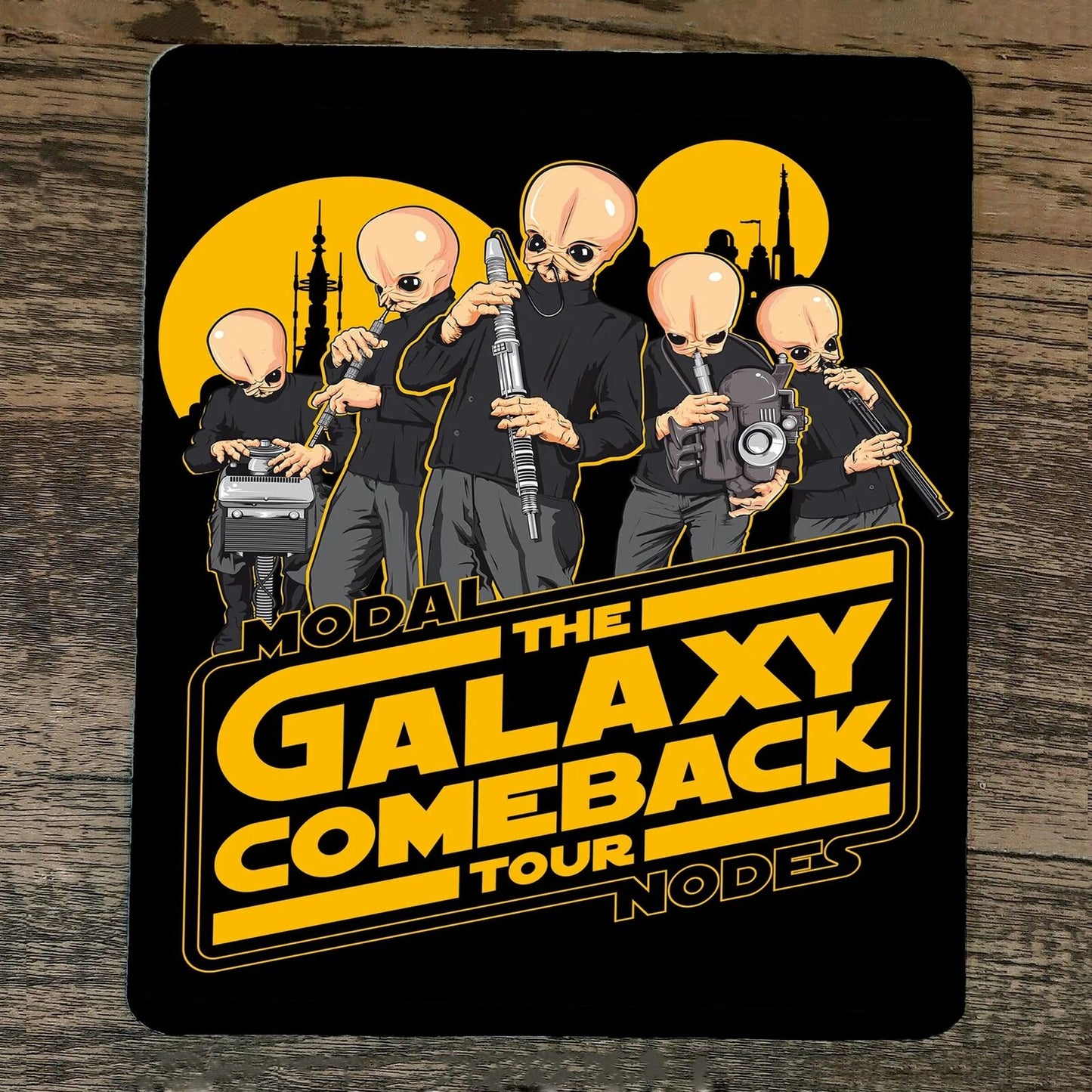 Mouse Pad Model Nodes Galaxy Comeback Tour Star Wars