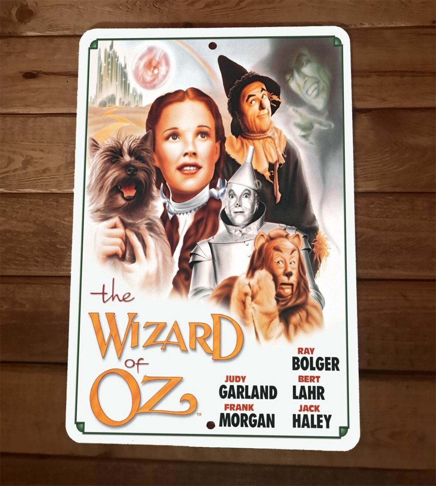 The Wizard of Oz 8x12 Metal Wall Sign Poster