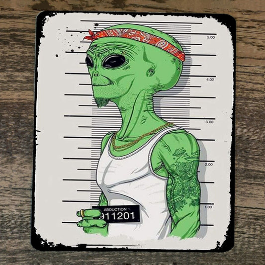 Mouse Pad Alien Mugshot