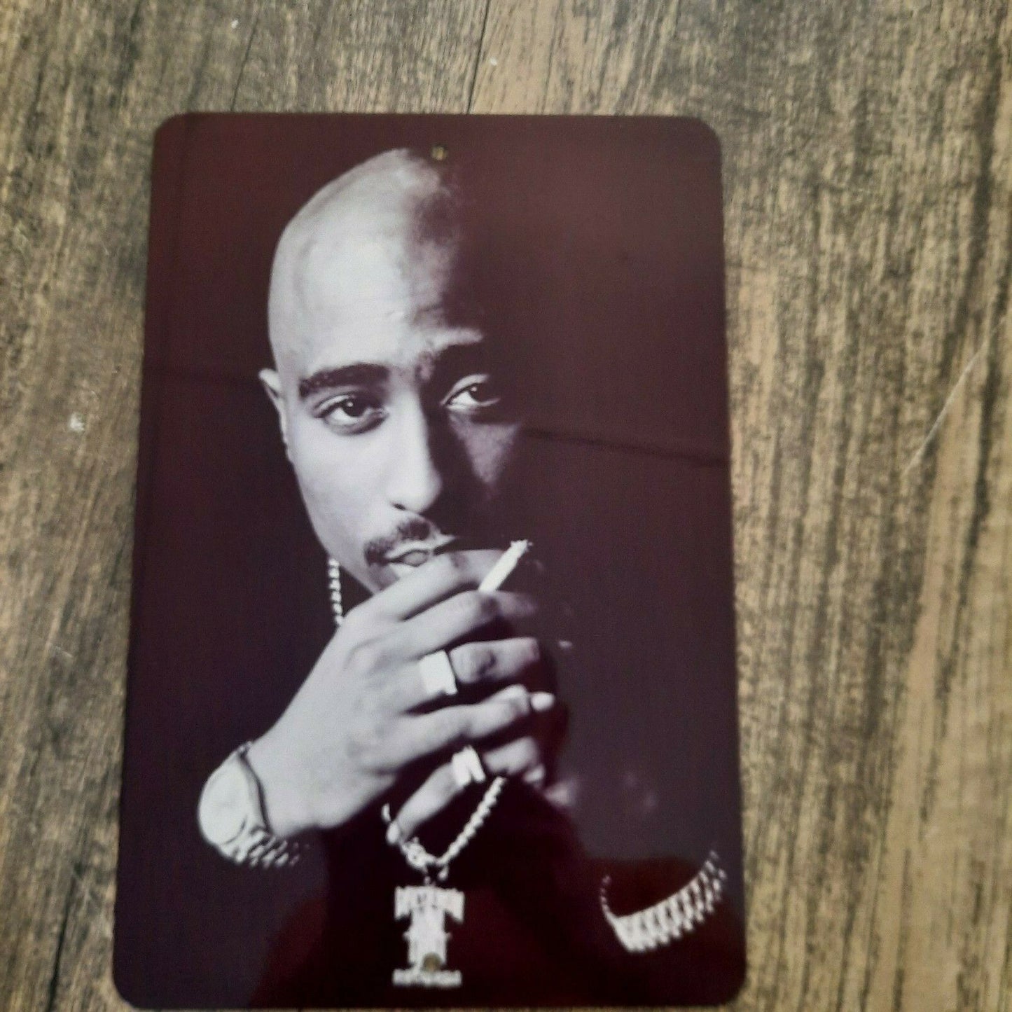 Tupac 2pac Shakur 8x12 Metal Wall Sign #2