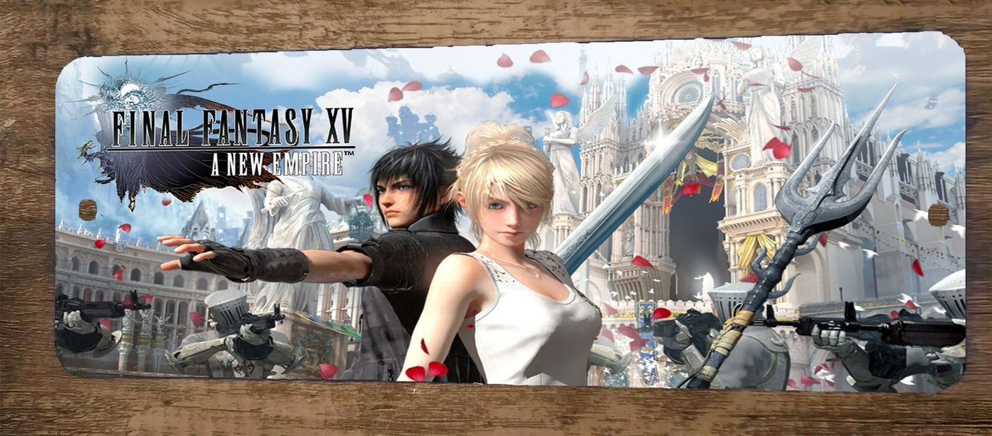 FFXV Final Fantasy 15 New Empire Video Game 4x12 Metal Wall Marquee Sign