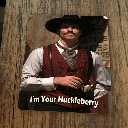 Im Your Huckleberry Tombstone Doc Holliday Val Kilmer Mouse Pad