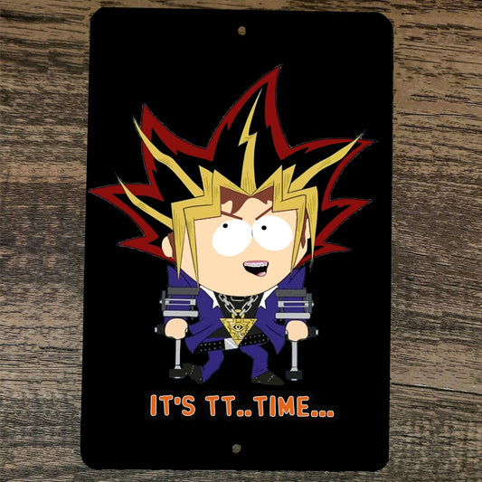 Its Jimmy Time South Dragon Park Ball Z Parody 8x12 Metal Wall Sign