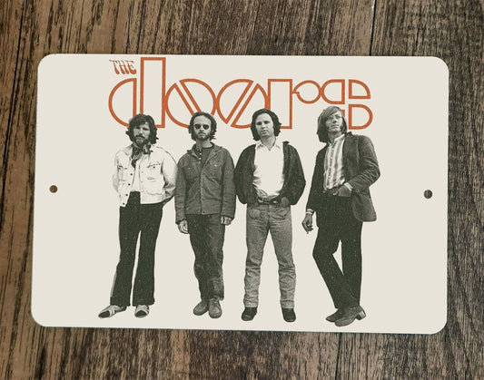 The Doors 8x12 Metal Wall Sign Music Poster