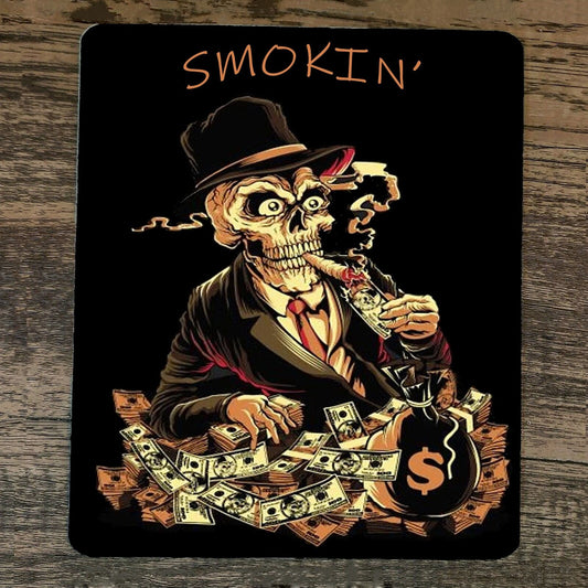 Mouse Pad You Smokin Skull Gambling Ganster