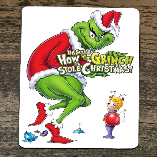 Mouse Pad How the Grinch Saved Xmas Christmas