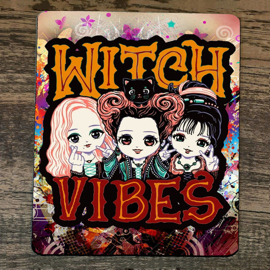 Mouse Pad Witch Vibes Halloween