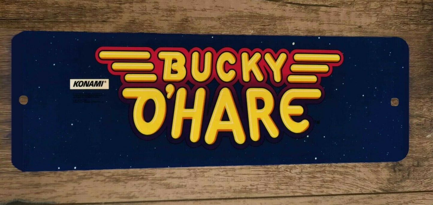 Bucky O Hare Video Game Arcade 4x12 Metal Wall Sign Marquee Banner