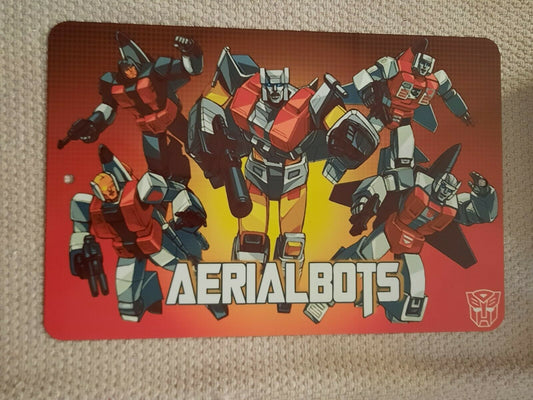 Transformers Aerial Bots Autobots 8x12 Metal Wall Sign