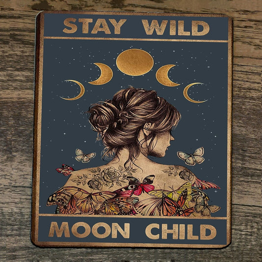 Mouse Pad Stay Wild Moon Child #2 Witch