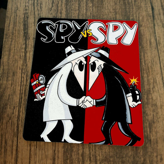 Spy VS Spy Mouse Pad Retro 80s