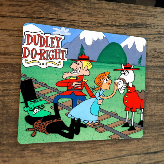 Dudley Do Right Classic Cartoon Mouse Pad