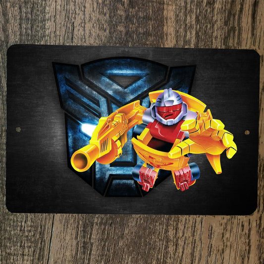 Gearhead Autobot 8x12 Metal Wall Sign Poster Transformers