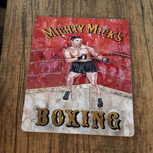 Mighty Micks Boxing Gym Rocky Mouse Pad