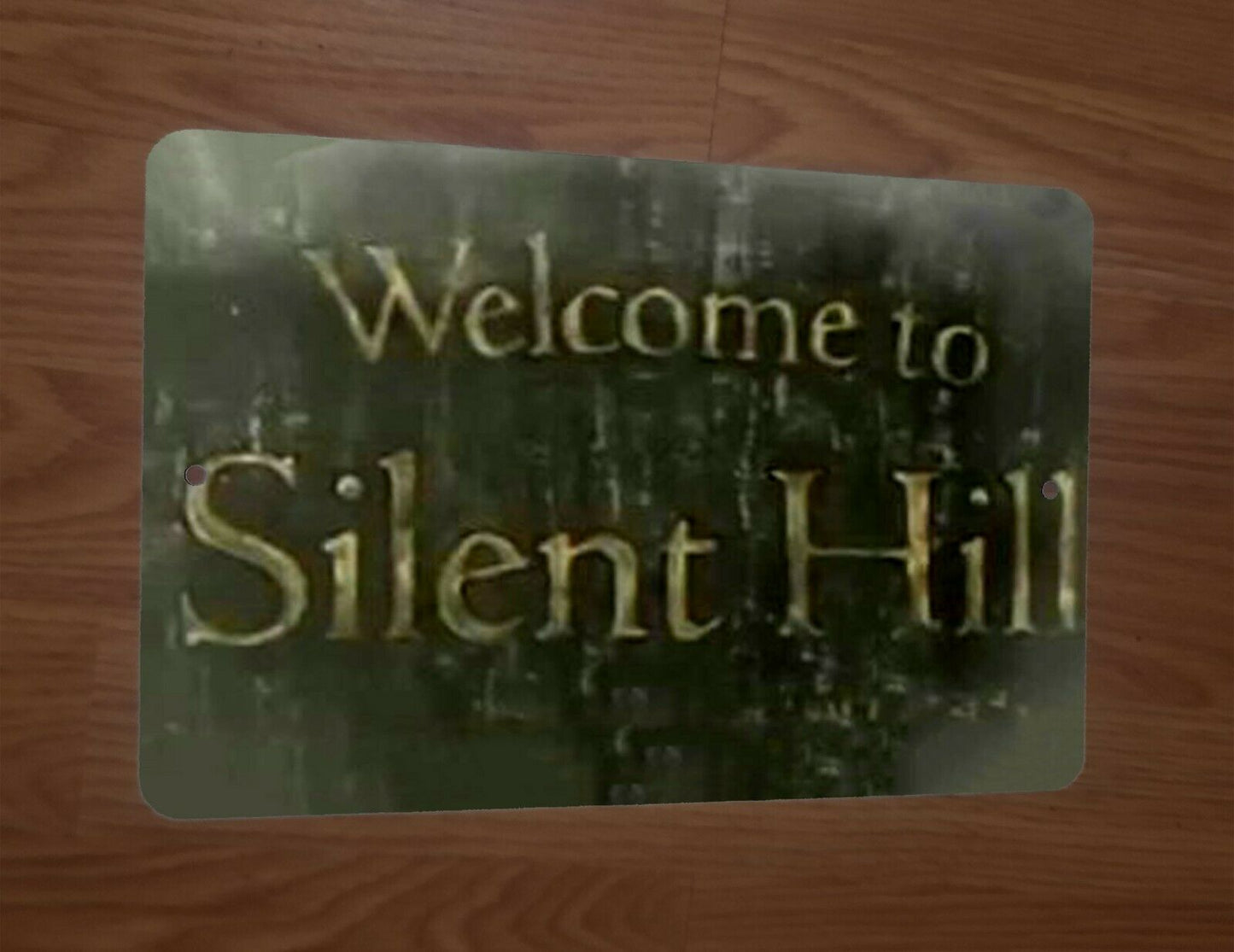 Welcome to Silent Hill 8x12 Metal Wall Movie Poster Sign
