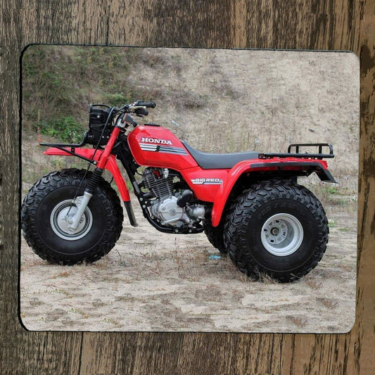 Mouse Pad 1987 Honda Big Red ATV 3 Wheeler Bike