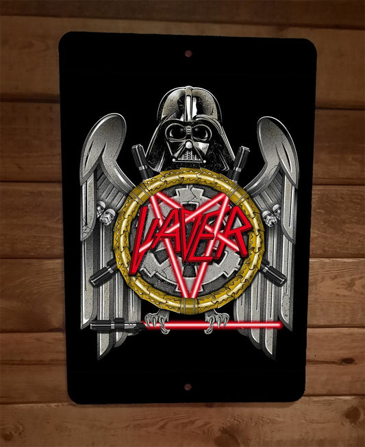 Vader of Death Star Wars Darth Slayer Parody 8x12 Metal Wall Sign Star Wars