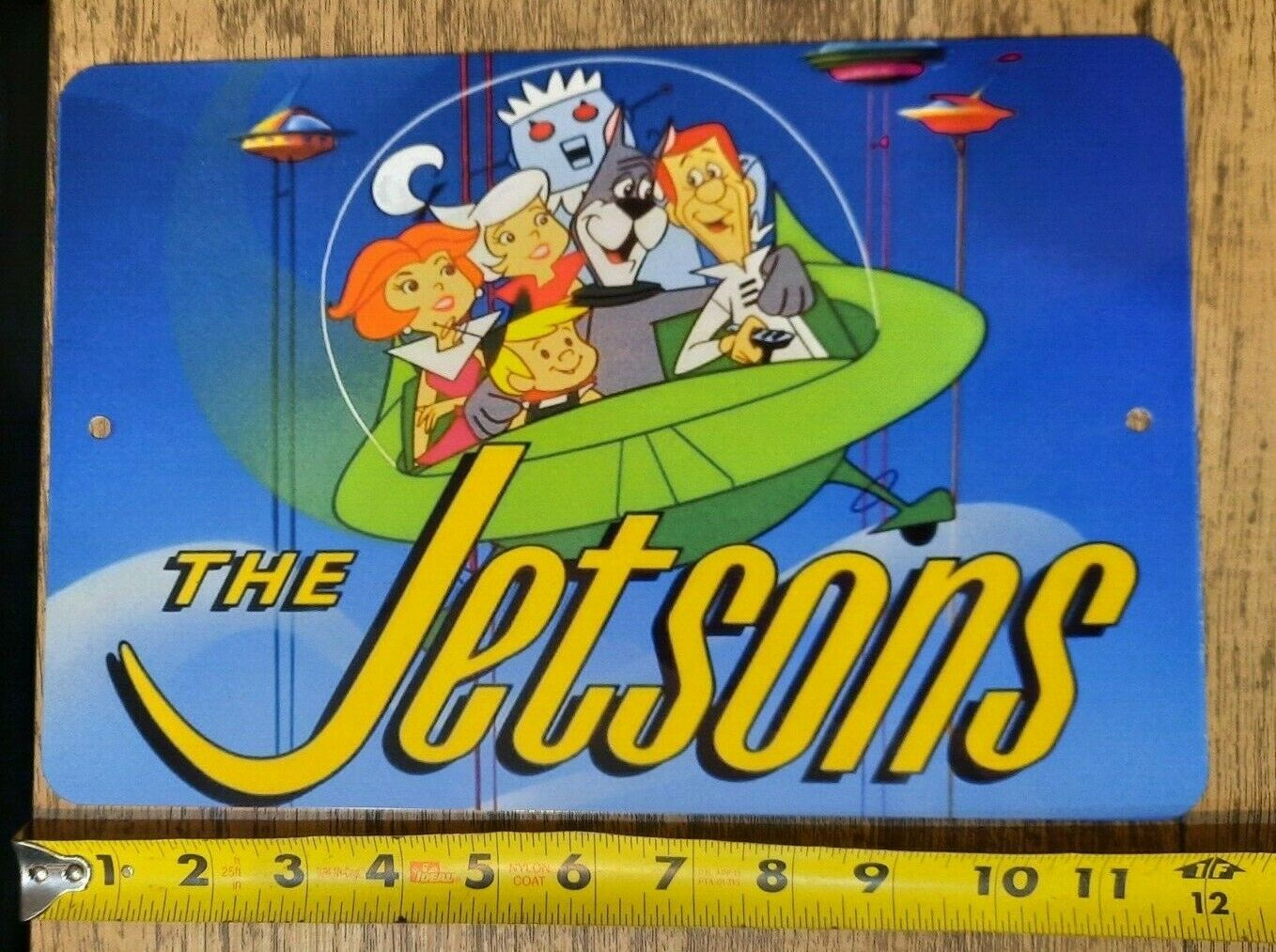 The Jetsons Retro 80s Cartoon 8x12 Metal Wall Sign Hanna Barbera