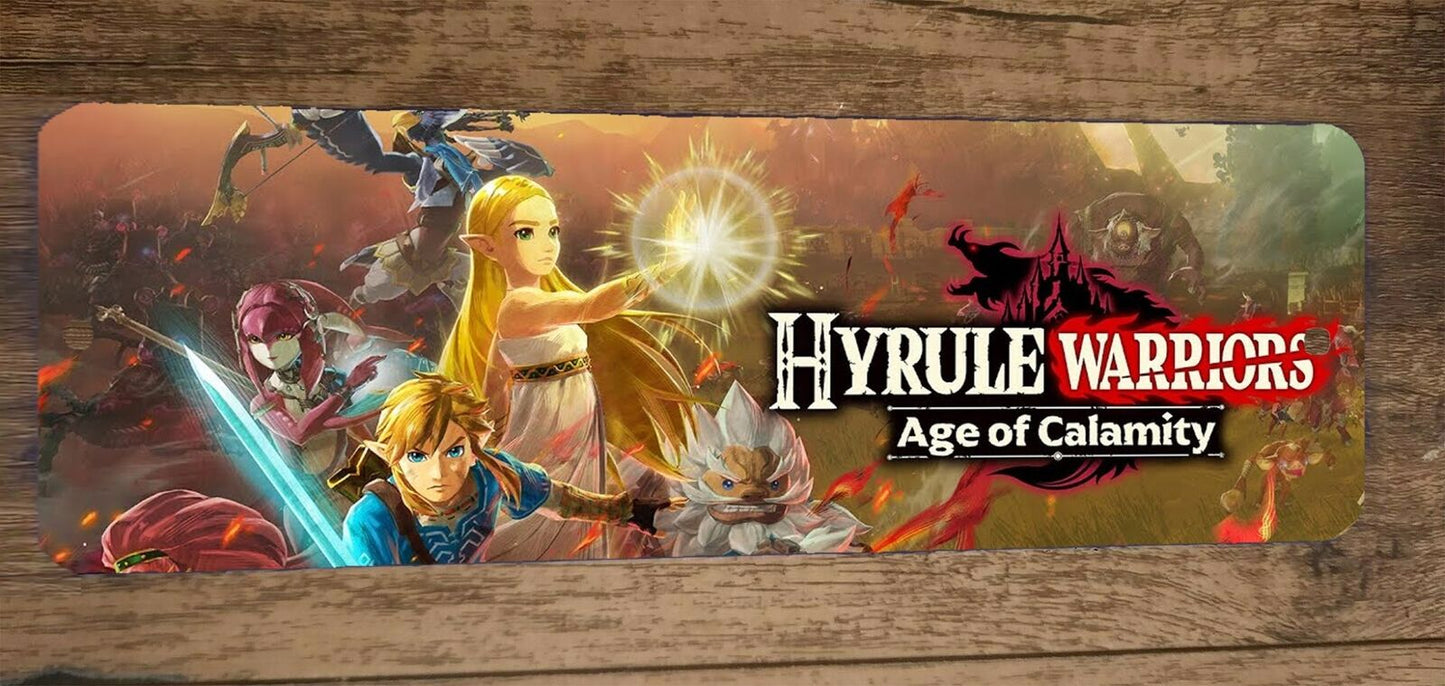 Age of Calamity 4x12 Metal Wall Sign Video Game Poster Hyrule Warriors