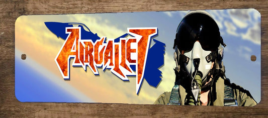 Airgallet Arcade Video Game 4x12 Metal Wall Sign Marquee Banner Poster