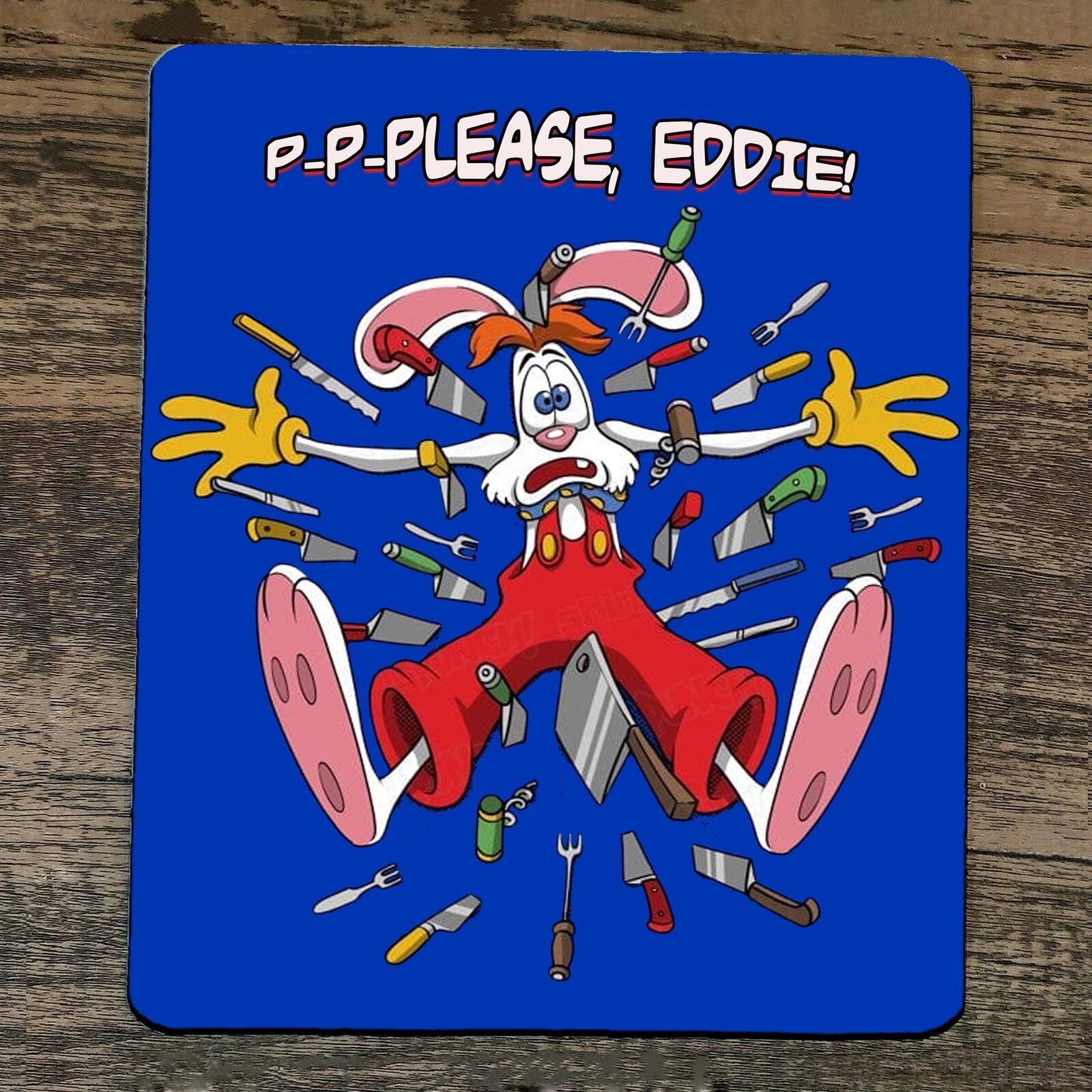 Mouse Pad P-P-Please Eddie Roger Rabbit – Sign Junky