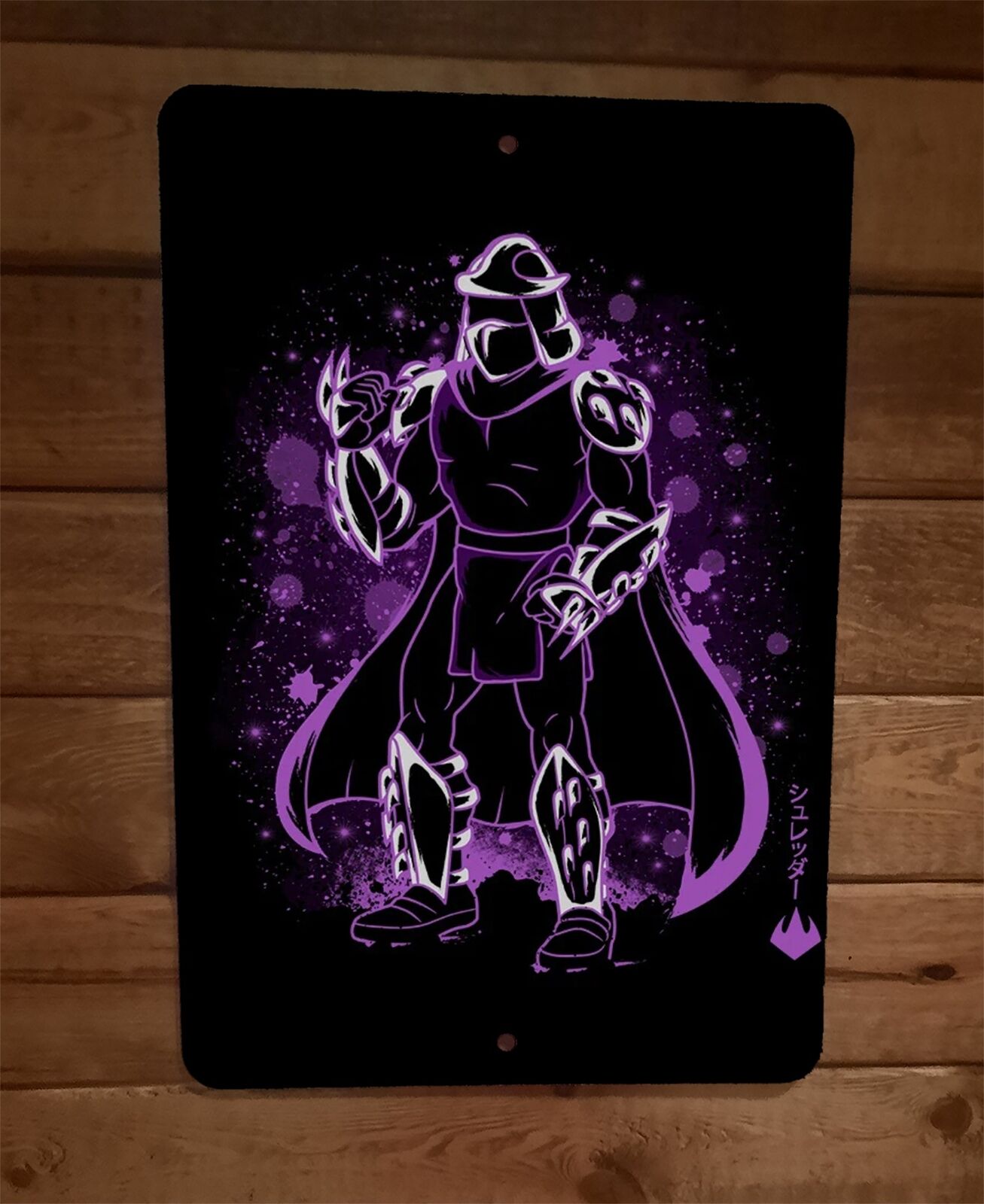 The Mutant Shredder TMNT Ninja Turtles 8x12 Metal Wall Sign Poster ...