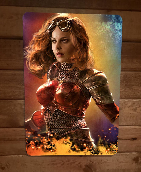 Chandra Nalaar from Magic the Gathering 8x12 Metal Wall Sign