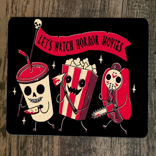 Mouse Pad Lets Watch Horror Movies