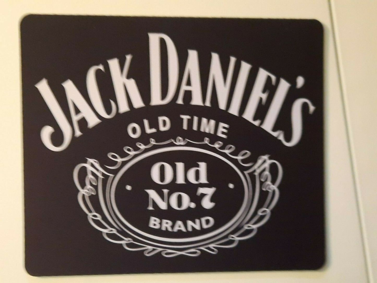 Jack Daniels Old No 7 Brand Mouse Pad Alcohol Liquor Whisky Whiskey