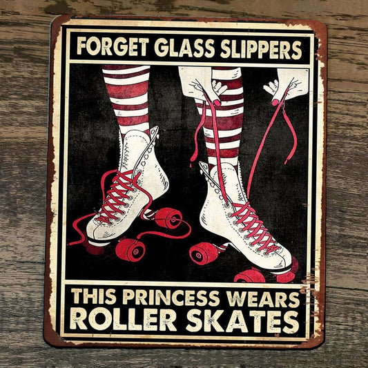 Mouse Pad Forget Glass Slippers This Princess Wears Roller Skates