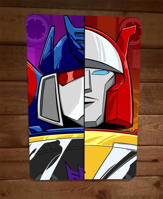 Soundwave Blaster Transformers x12 Metal Wall Sign Poster