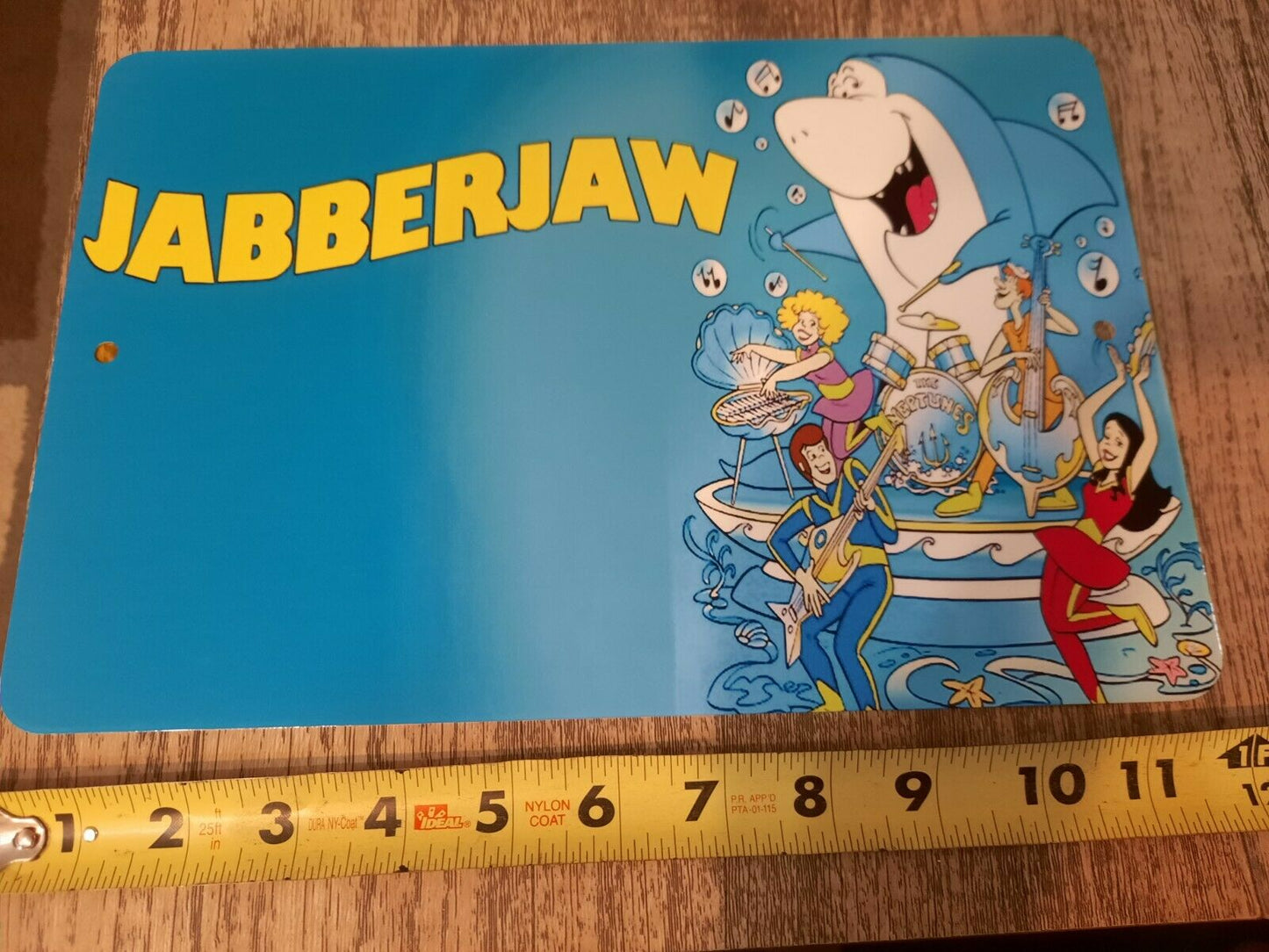Jabberjaw Classic Cartoon 8x12 Metal Wall Sign Hanna Barbera