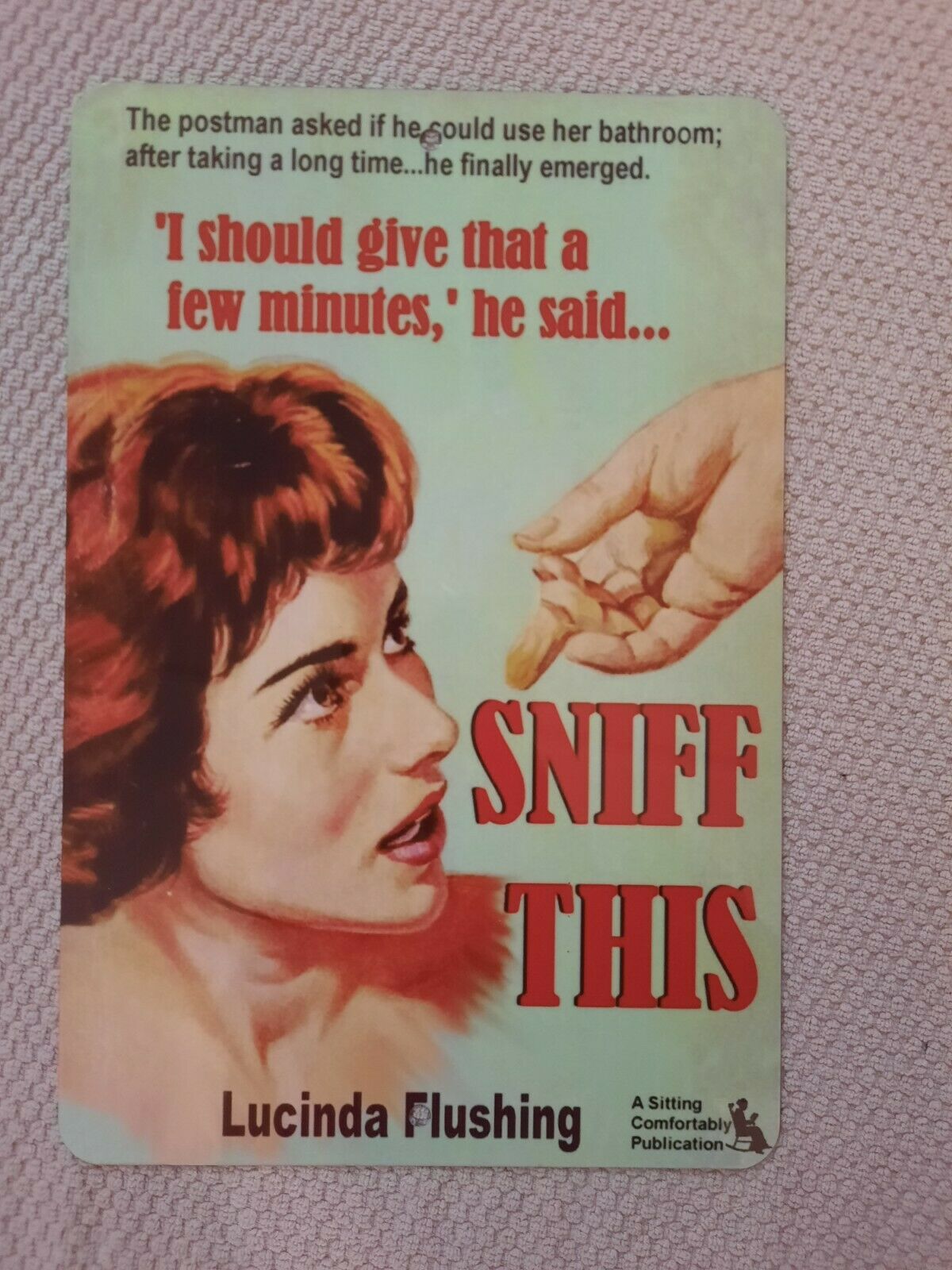 SNIFF THIS funny 8x12 Metal Wall Sign – Sign Junky