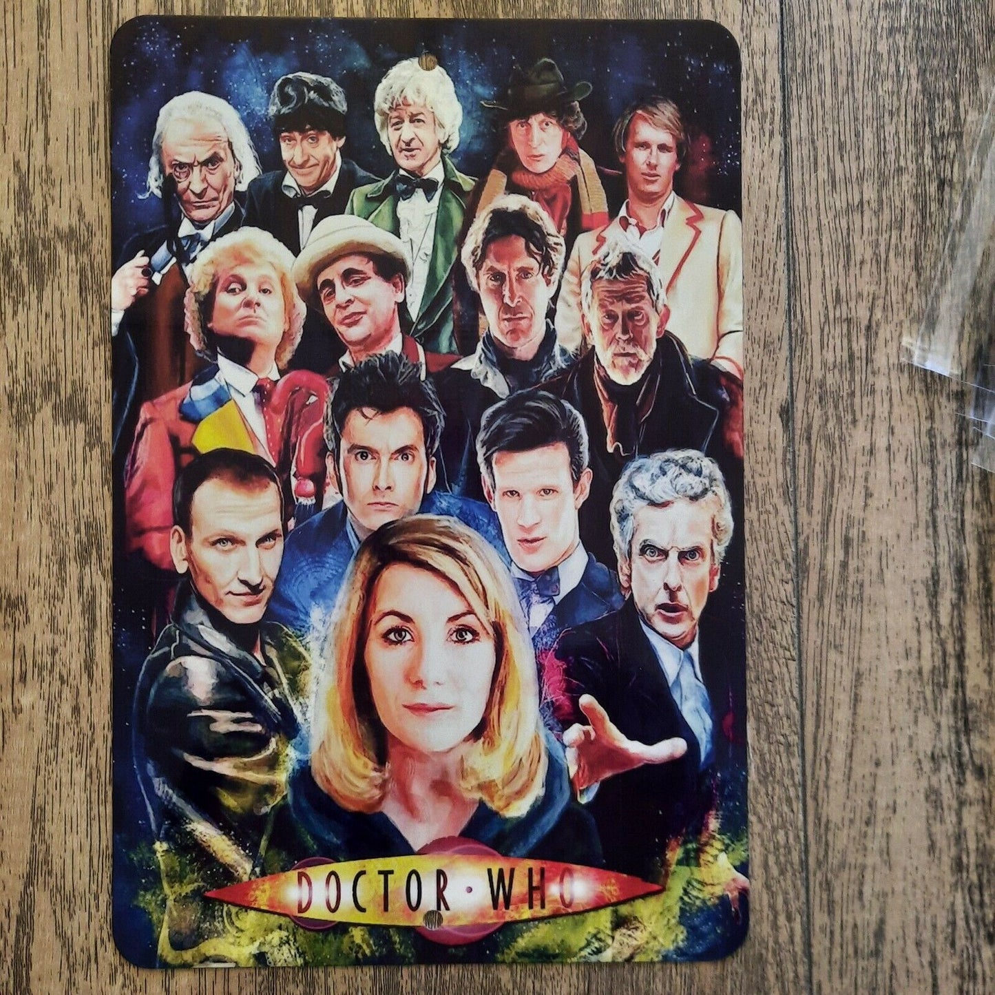 Dr Who SCi-Fi TV Show 8x12 Metal Wall Sign Movie