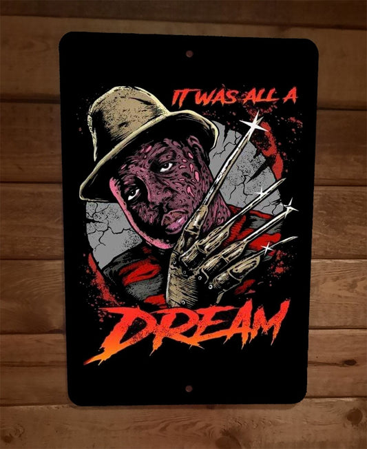 It Was All a Dream Biggie Claws 8x12 Metal Wall Sign