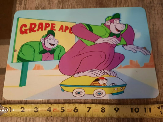 Grape Ape Hanna Barbera Classic Cartoon 8x12 Metal Wall Sign