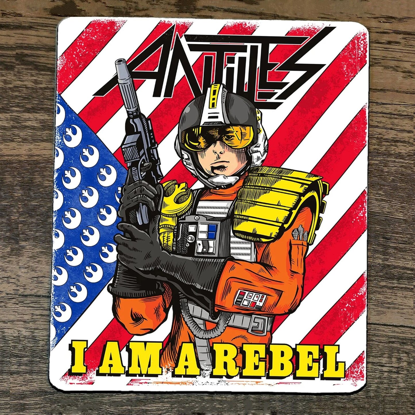 Mouse Pad I am a Rebel Antilles Star Wars