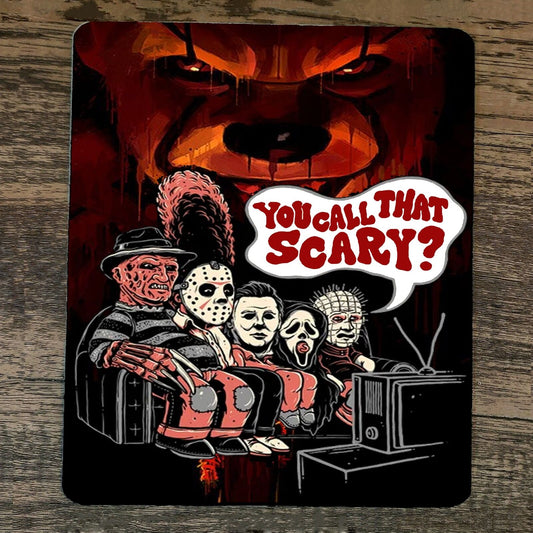 Mouse Pad You Call That Scary Horror Halloween