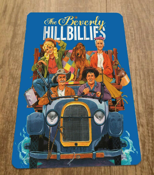 The Beverly Hillbillies Artwork 8x12 Metal Wall Sign