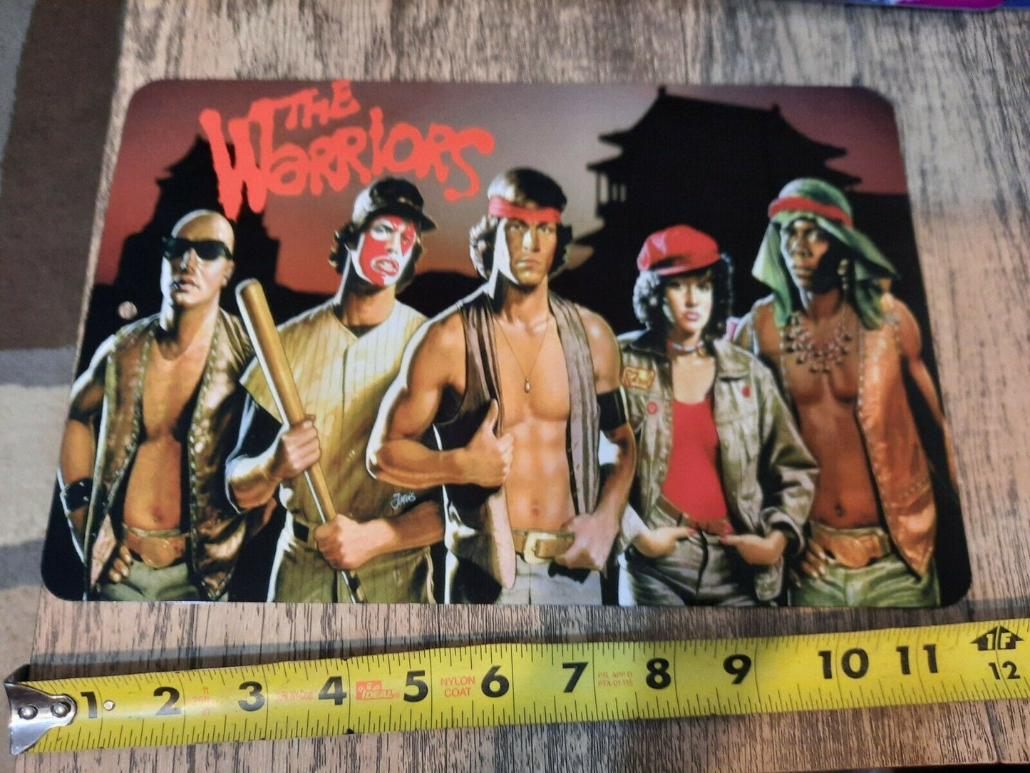 The Warriors 8x12 Metal Wall Sign 80s Retro Classic Movie