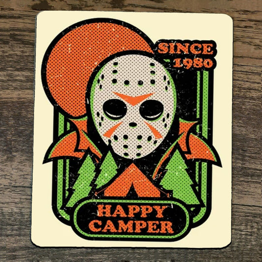 Mouse Pad Happy Camper Since 1980 Friday the 13th